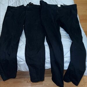H&M Classic Black dress pants  Set